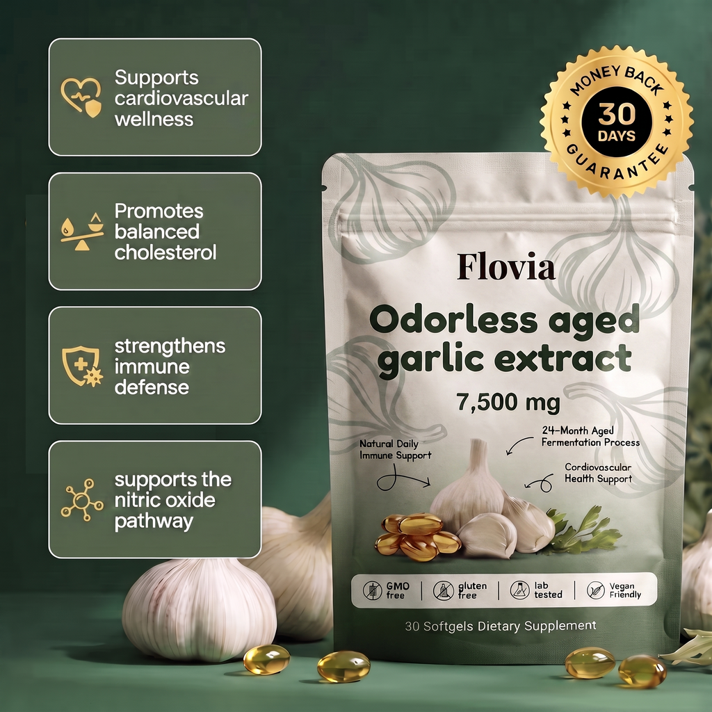 CardioGuard Aged Garlic — 7,500mg Odorless